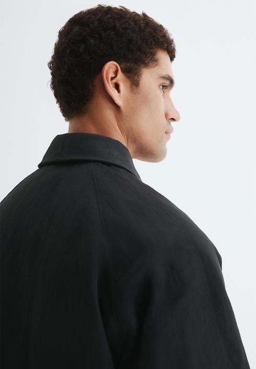 H&M - Padded twill jacket - dark grey