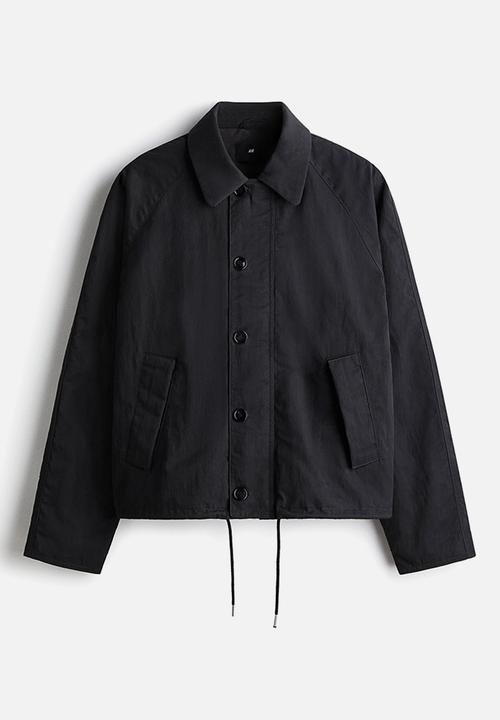 H&M - Padded twill jacket - dark grey