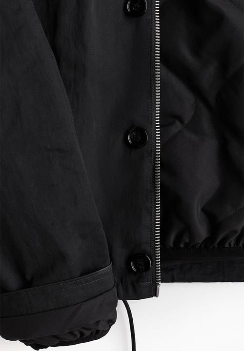 H&M - Padded twill jacket - dark grey