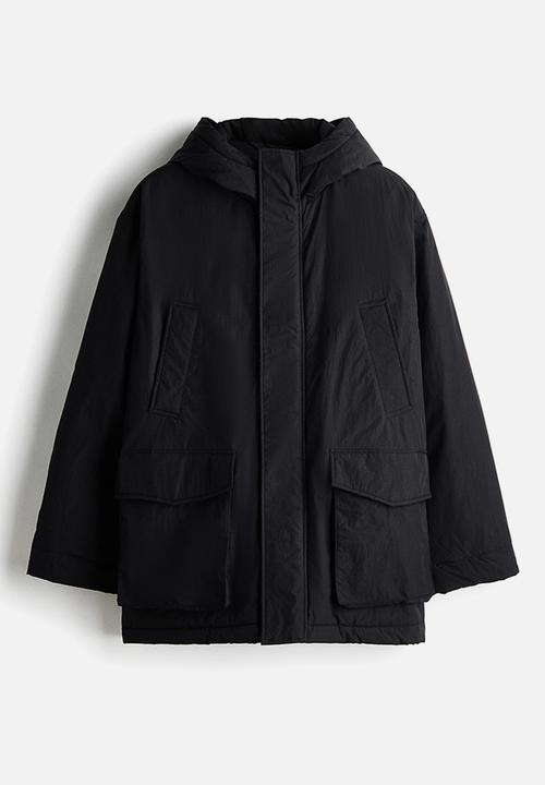 H&M - Water-repellent padded parka - black