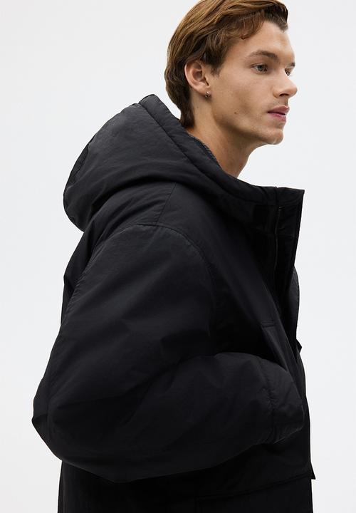 H&M - Water-repellent padded parka - black