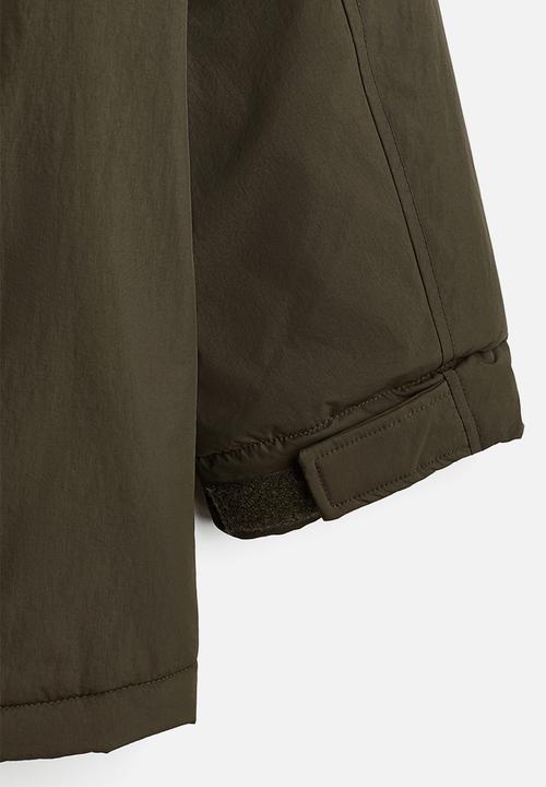 H&M - Water-repellent padded parka - dark khaki green