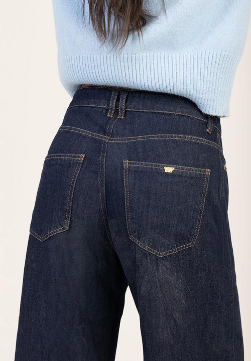 SISSY BOY - Cleo Slouchy Wide Leg Jeans - Forever Blue