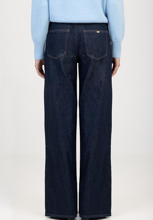 SISSY BOY - Cleo Slouchy Wide Leg Jeans - Forever Blue