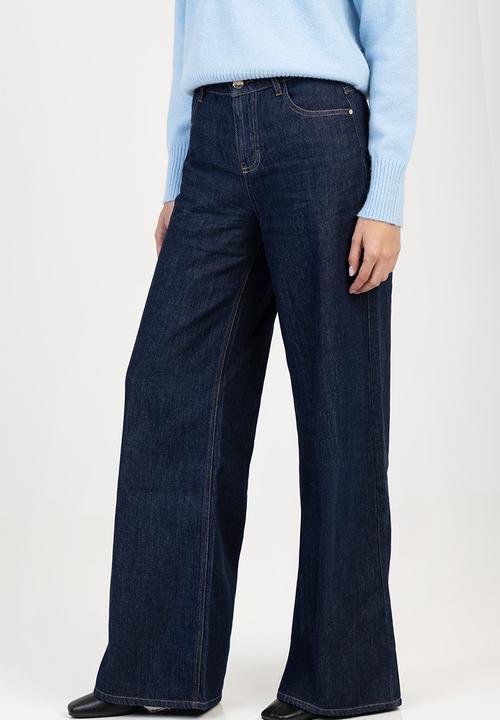 SISSY BOY - Cleo Slouchy Wide Leg Jeans - Forever Blue