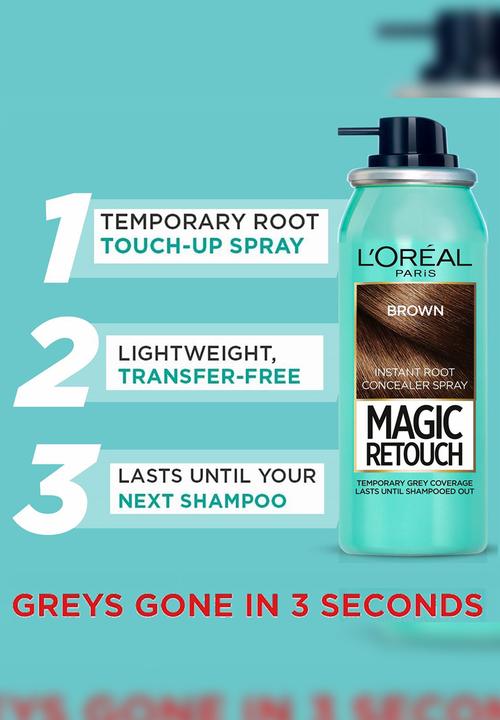 L'Oreal Paris - Magic Retouch Colour Spray - Brown