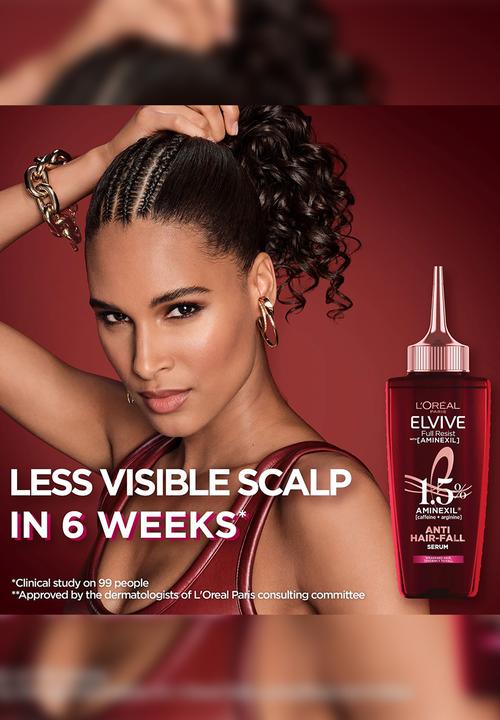 L'Oreal Paris - Elvive Full Resist Aminexil Anti Hair-Fall Serum - 102ml