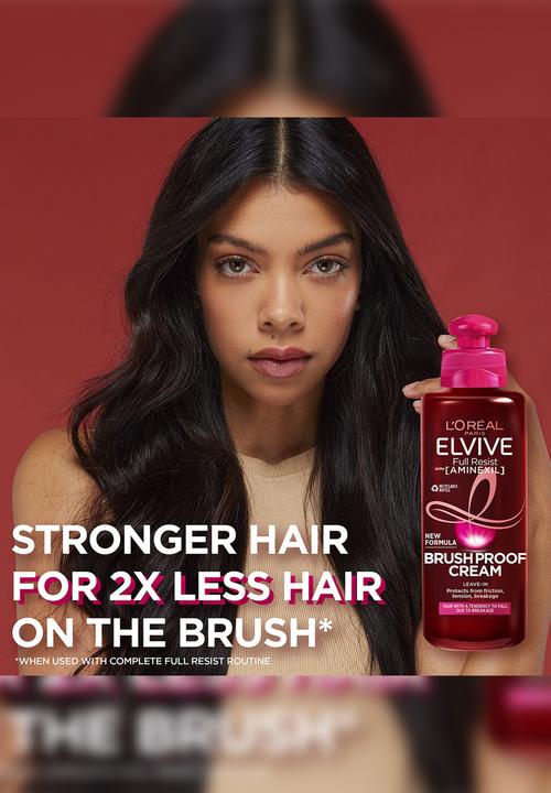 L'Oreal Paris - Elvive Full Resist Brush-proof Cream - 200ml