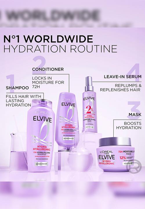 L'Oreal Paris - Elvive Hydra Hyaluronic Shampoo - 400ml