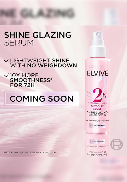 L'Oreal Paris - Elvive Glycolic Gloss Serum - 150ml