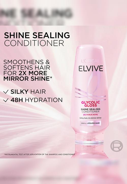 L'Oreal Paris - Elvive Glycolic Gloss Conditioner - 300ml