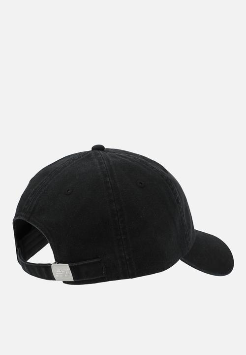 New Balance  - Stacked NB Logo Cap - Black