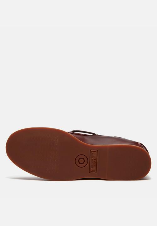 Timberland - Classic boat shoe - burgundy full grain