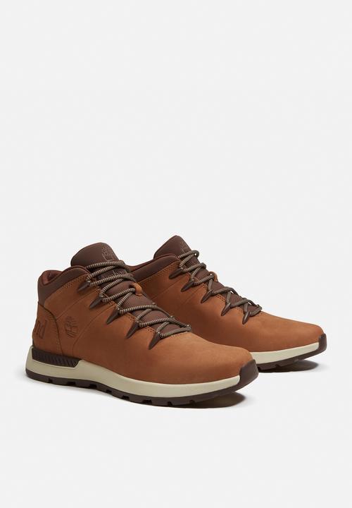 Timberland - Sprint Trekker Mid Lace Up Sneaker - Medium Brown Nubuck W Brn
