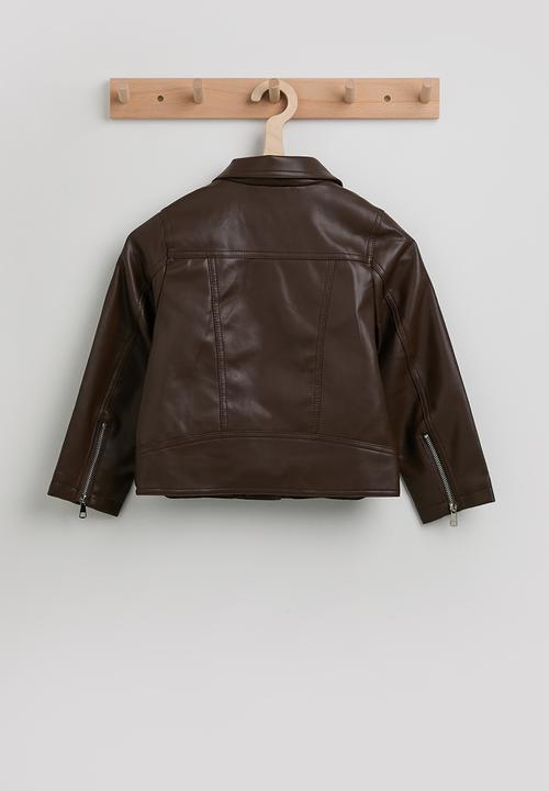 Pop Candy - Biker jacket - chocolate
