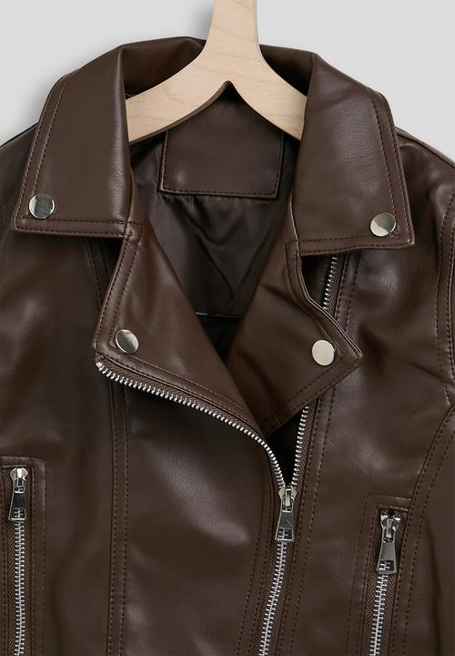 Pop Candy - Biker jacket - chocolate