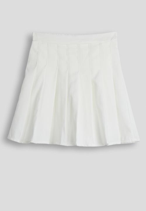 Pop Candy - Sweatshirt with pleated skirt - navy/white