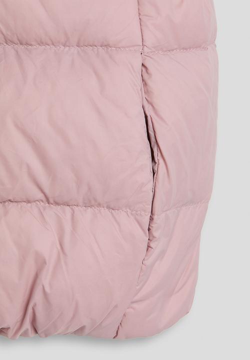Pop Candy - Hooded puffer vest - pink