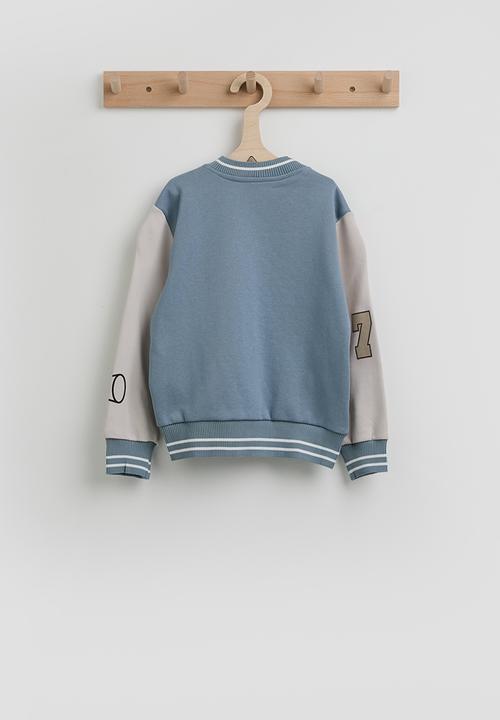 Pop Candy - Baseball jacket - steel blue / multi
