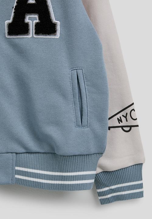 Pop Candy - Baseball jacket - steel blue / multi
