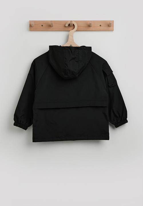 Pop Candy - Hooded cargo jacket - black