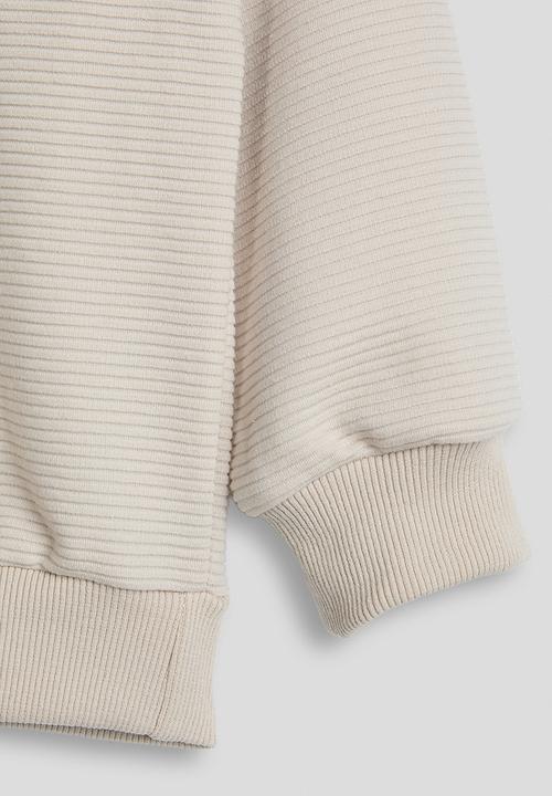 Pop Candy - Sweatshirt - milk tea stripes