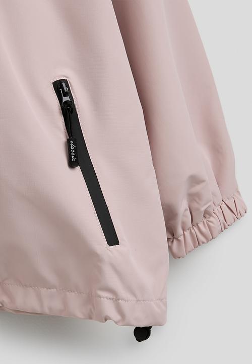 Pop Candy - Rain jacket with jetted pockets - pastel pink