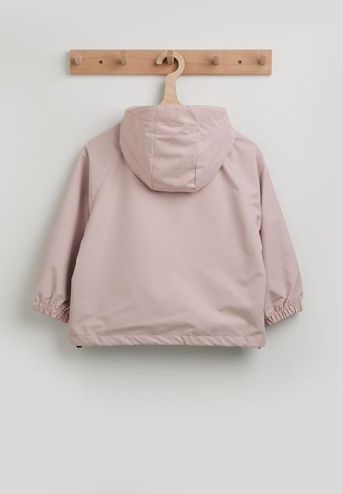 Pop Candy - Rain jacket with jetted pockets - pastel pink