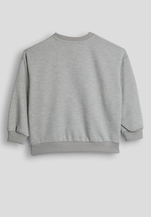 Pop Candy - Sweatshirt - light grey stripes