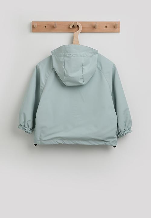 Pop Candy - Rain jacket with jetted pockets - pastel mint