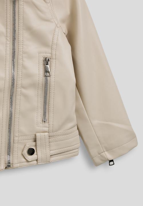 Pop Candy - Biker jacket - cream