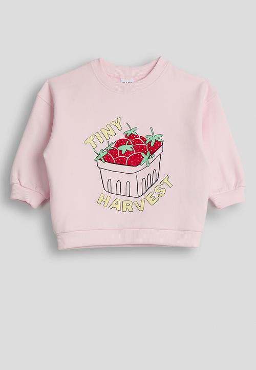 Cotton On - Bundle Riley Sweater & Trackpant - Tea Party Pink/Tiny Harvest