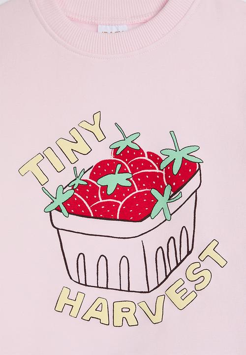 Cotton On - Bundle Riley Sweater & Trackpant - Tea Party Pink/Tiny Harvest