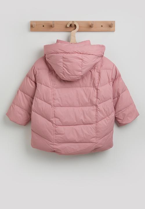 Pop Candy - Hooded puffer jacket - pink
