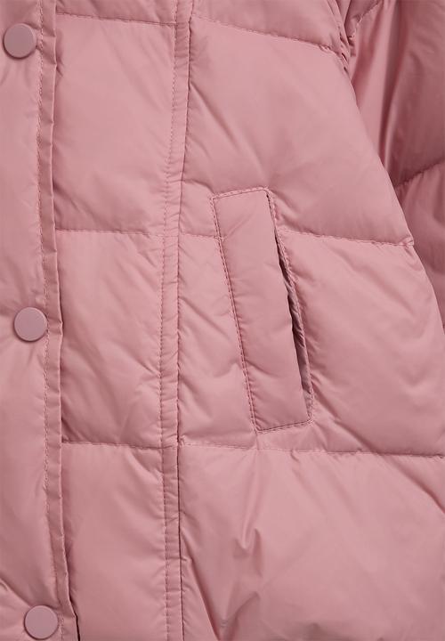 Pop Candy - Hooded puffer jacket - pink