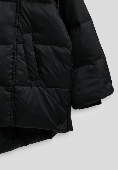 Pop Candy - Hooded puffer jacket - black