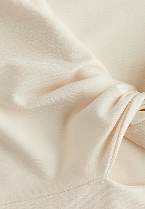 H&M - Twist-detail body - cream