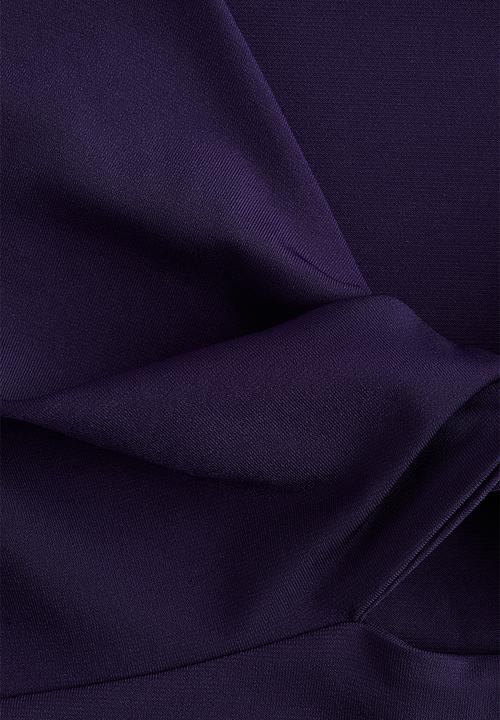 H&M - Twist-detail body - dark purple