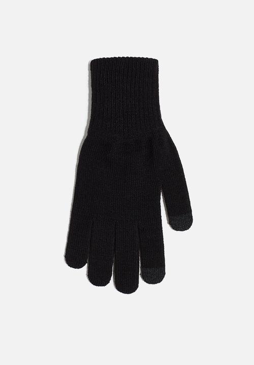 H&M - 2 pack touchscreen gloves - dark grey