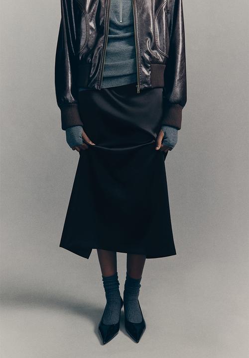 H&M - Long pencil skirt - black