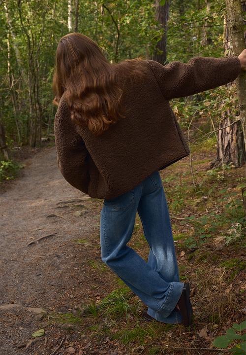 H&M - Teddy jacket - brown