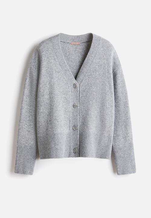 H&M - Cardigan - grey marl