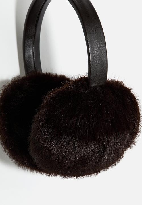 H&M - Fluffy earmuffs - dark brown