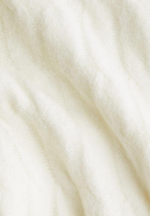 H&M - Cable-knit trousers - white