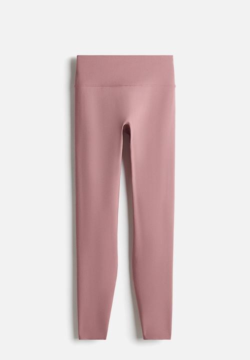 Sports leggings with softmove? - antique rose - 1237735034