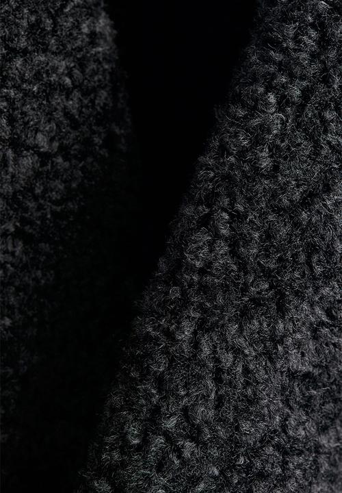 H&M - Double-faced coat - black