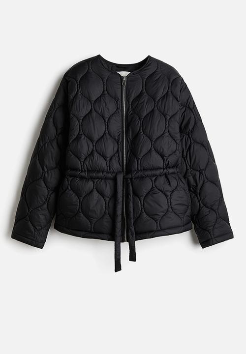 H&M - Quilted jacket - black