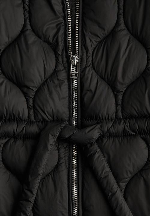 H&M - Quilted jacket - black