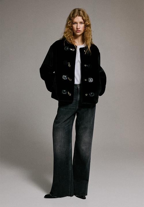 H&M - Duffle-style jacket - black
