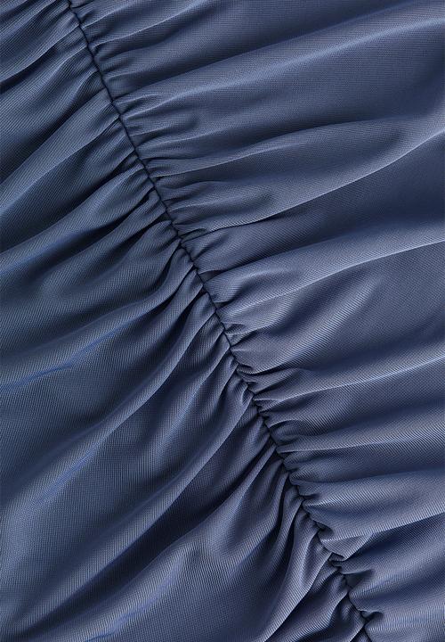 H&M - Ruched top - pigeon blue